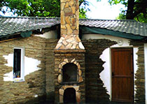 Барбекю из камня